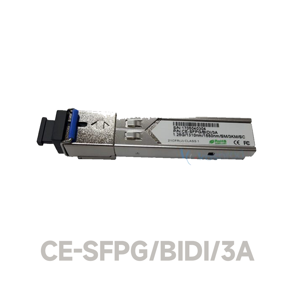 1.25G SFP, BIDI, 1310nm, 3km SC port