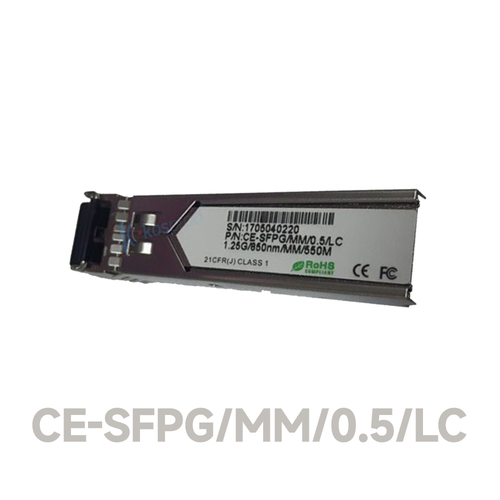 1.25G SFP, MM, 0.5KM, LC