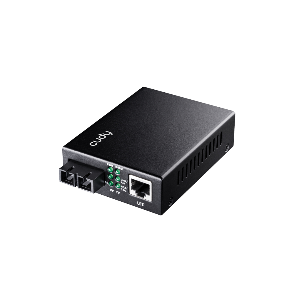 10/100/1000M Gigabit Ethernet Media Converter