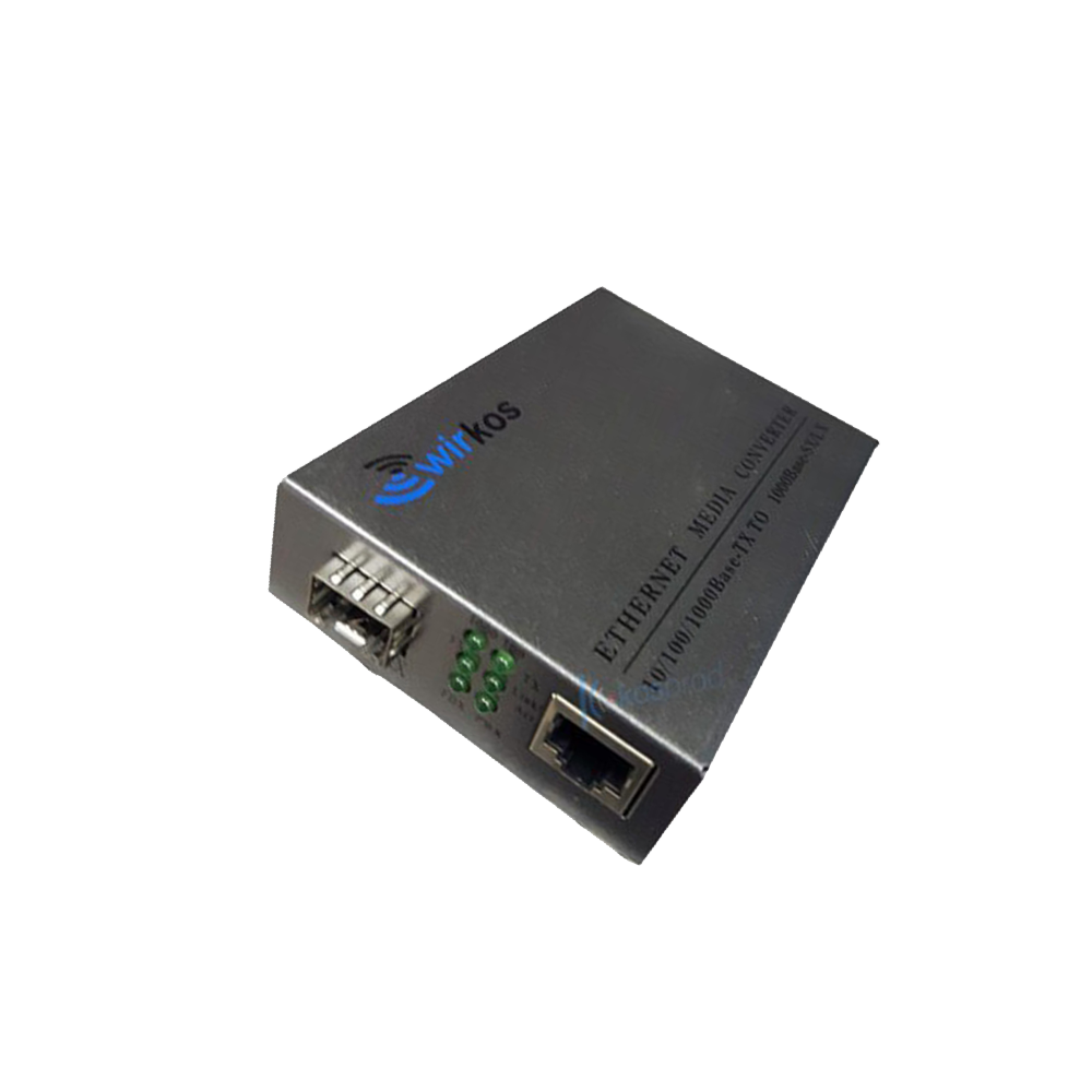10/100/1000M Media Converter 1 SFP slot + 1 RJ45 port
