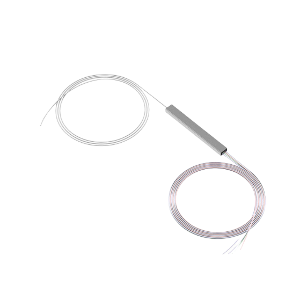 1x4 PLC Splitter steel tube without connector