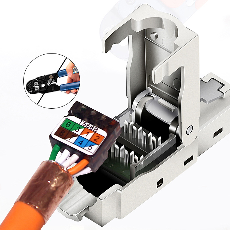 CAT7 STP Tool less Connect Jack - Image 2