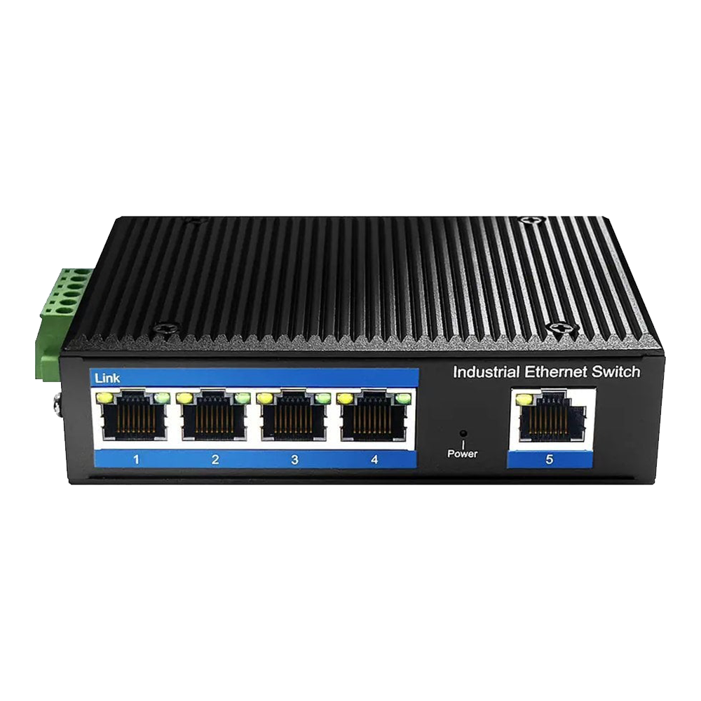 4-Port Industrial PoE+ Switch ( IF1005P )