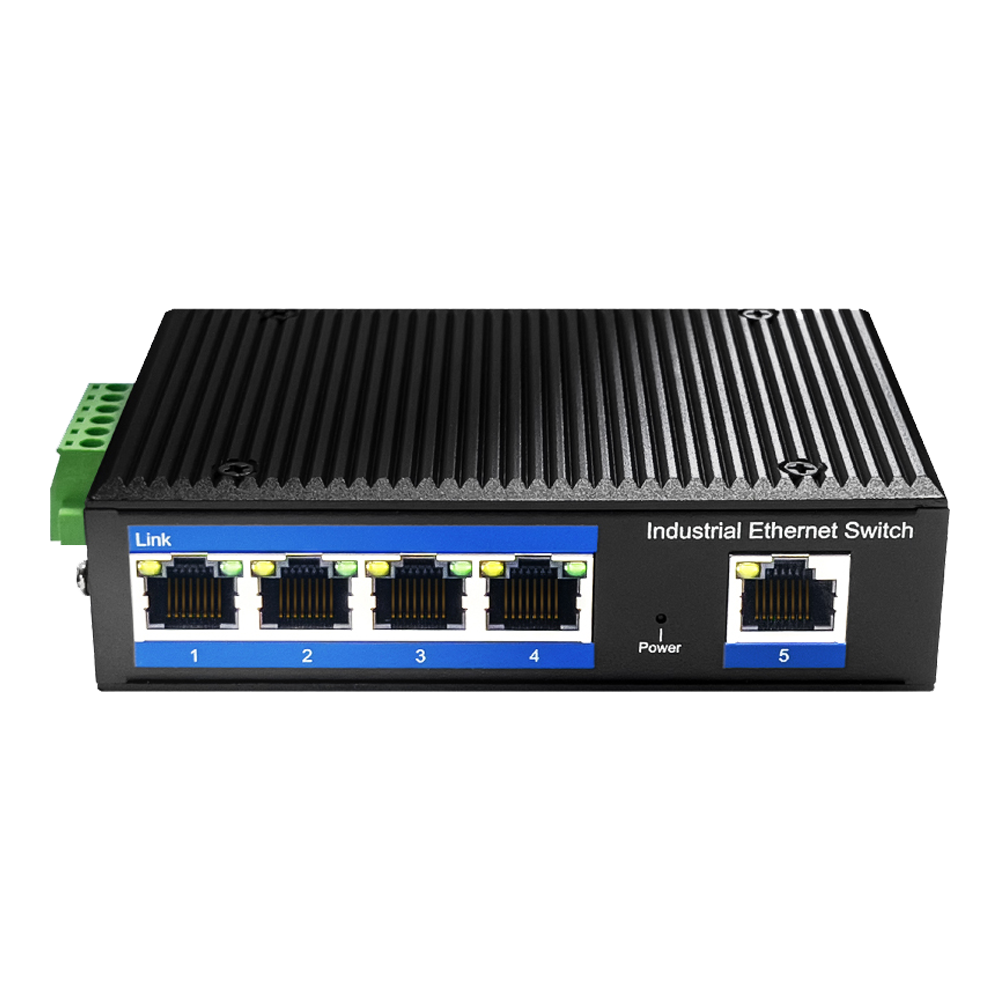 4-Port Industrial PoE+ Switch ( IG1004S2P )