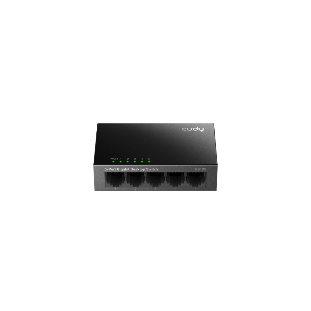 5-Port Gigabit Unmanaged Switch Metal ( GS105)