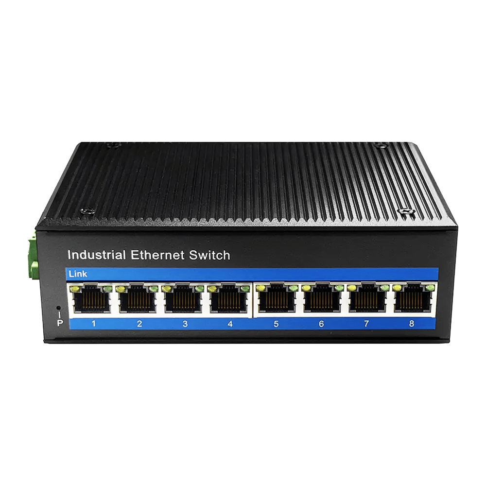 8-Port Industrial PoE+ Switch ( IF1008P )