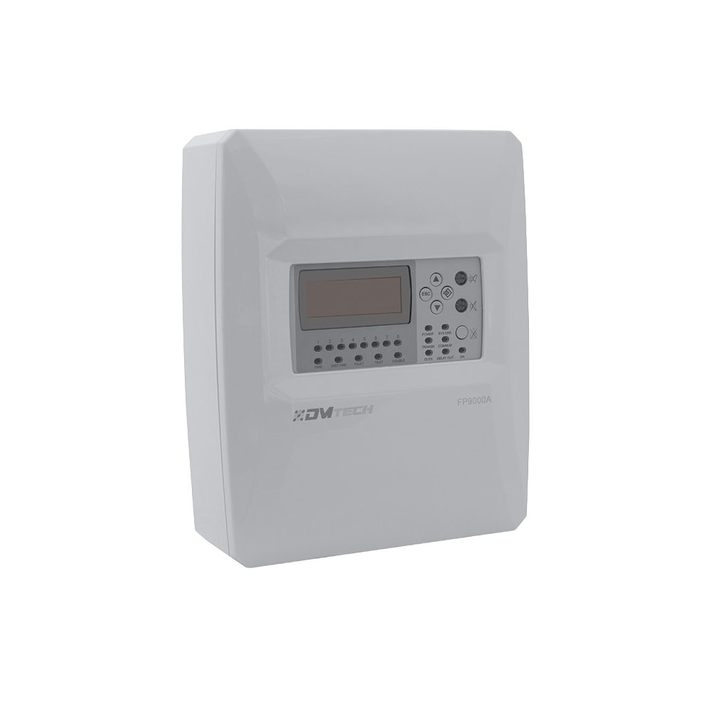 Addressable fire alarm panel, metal box