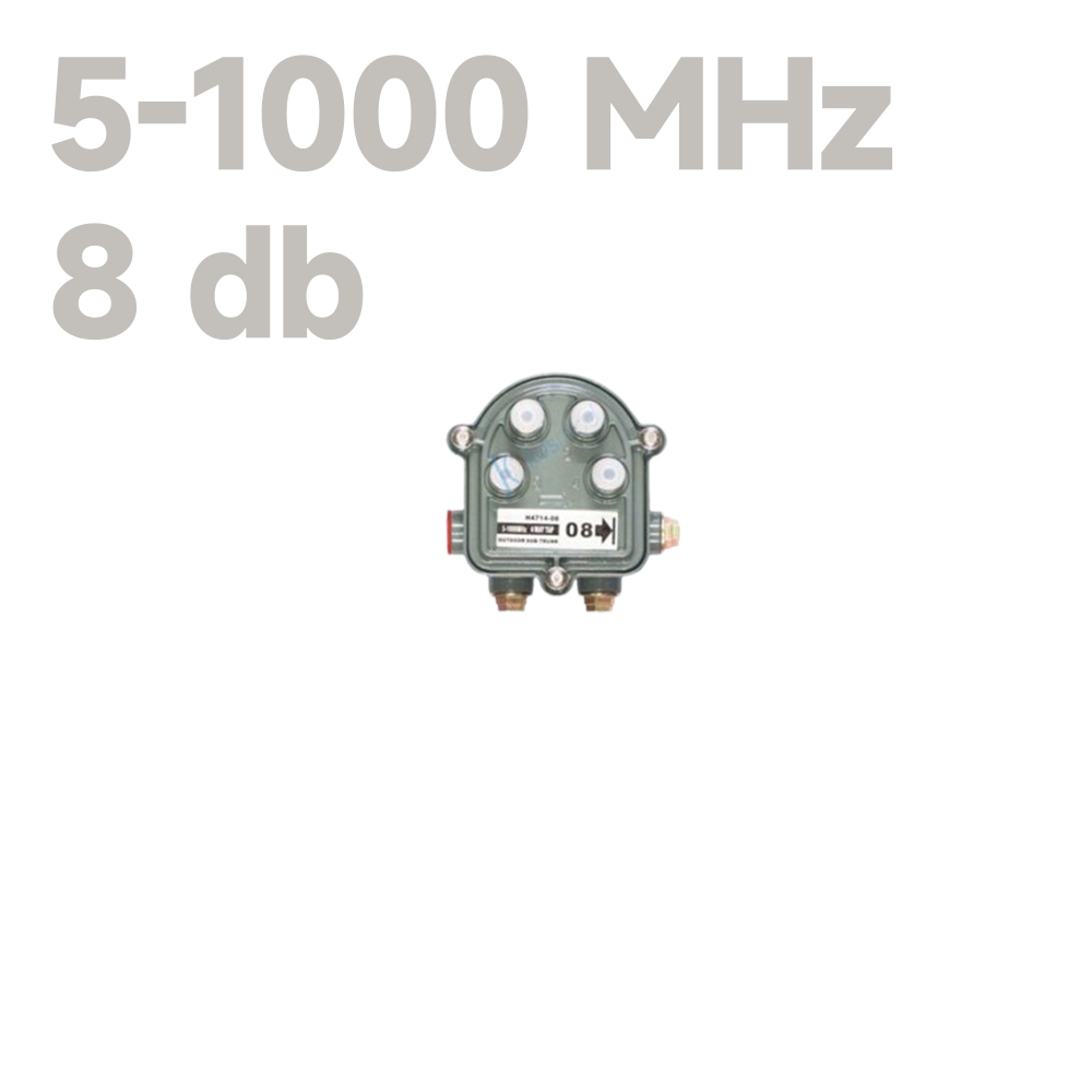 CATV Tap 4way - 8dB