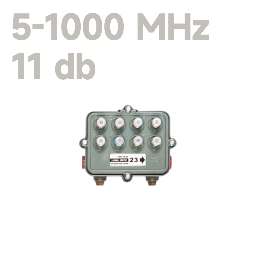 CATV Tap 8way - 11dB