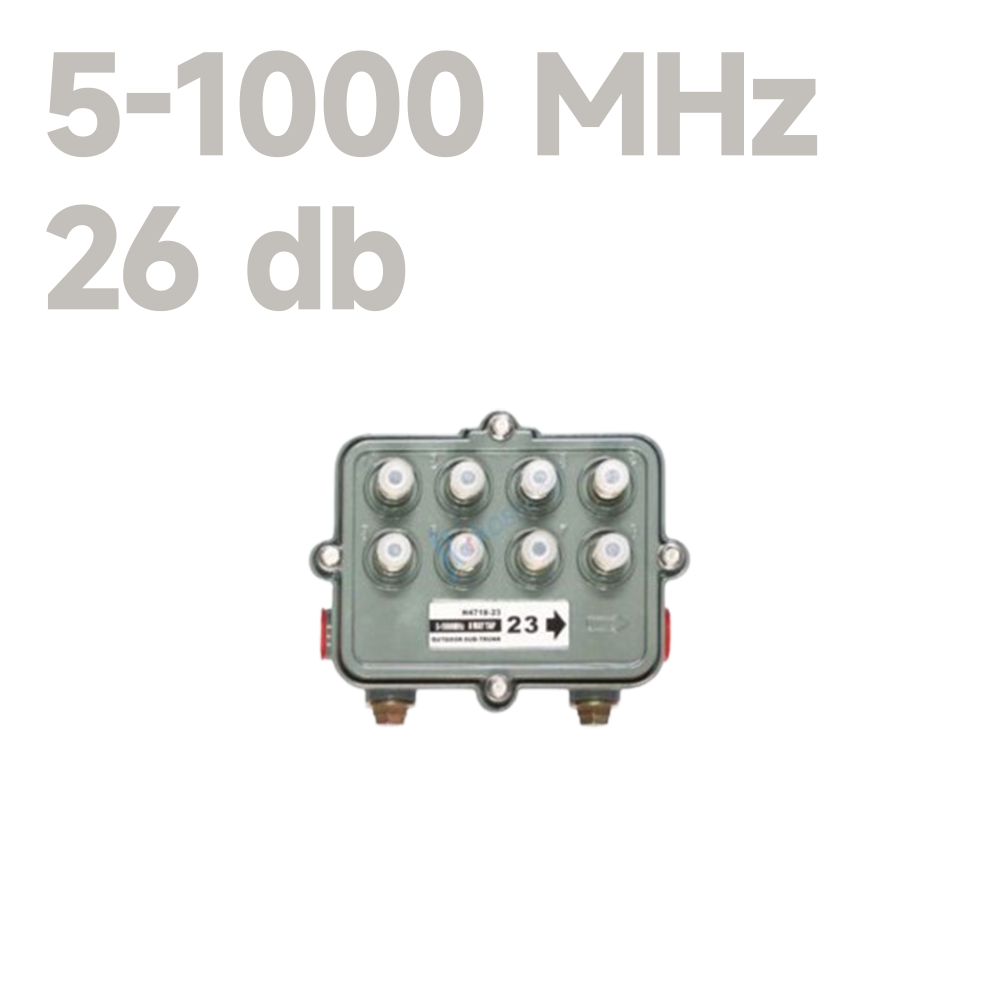 CATV Tap 8way - 26dB