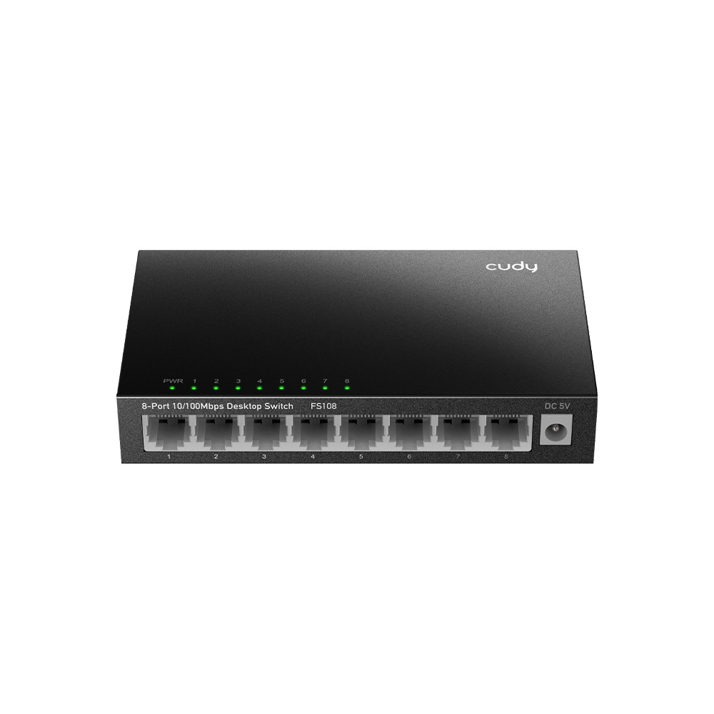 8-Port 10/100 Mbps Desktop Switch (FS108)