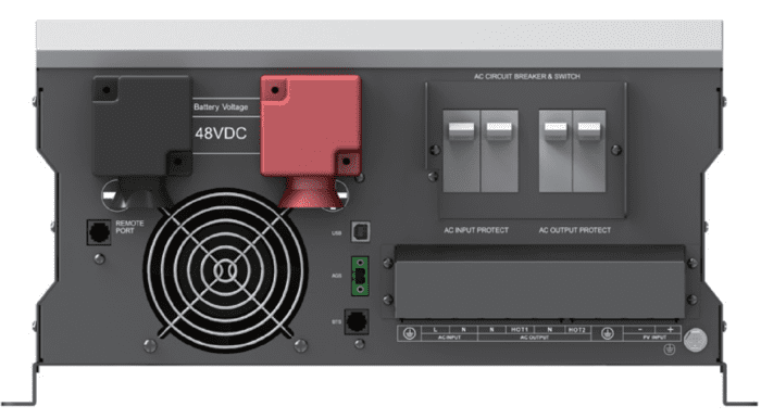 Inverter 8000W 48VDC MPPT 100A PV-145V - Image 2