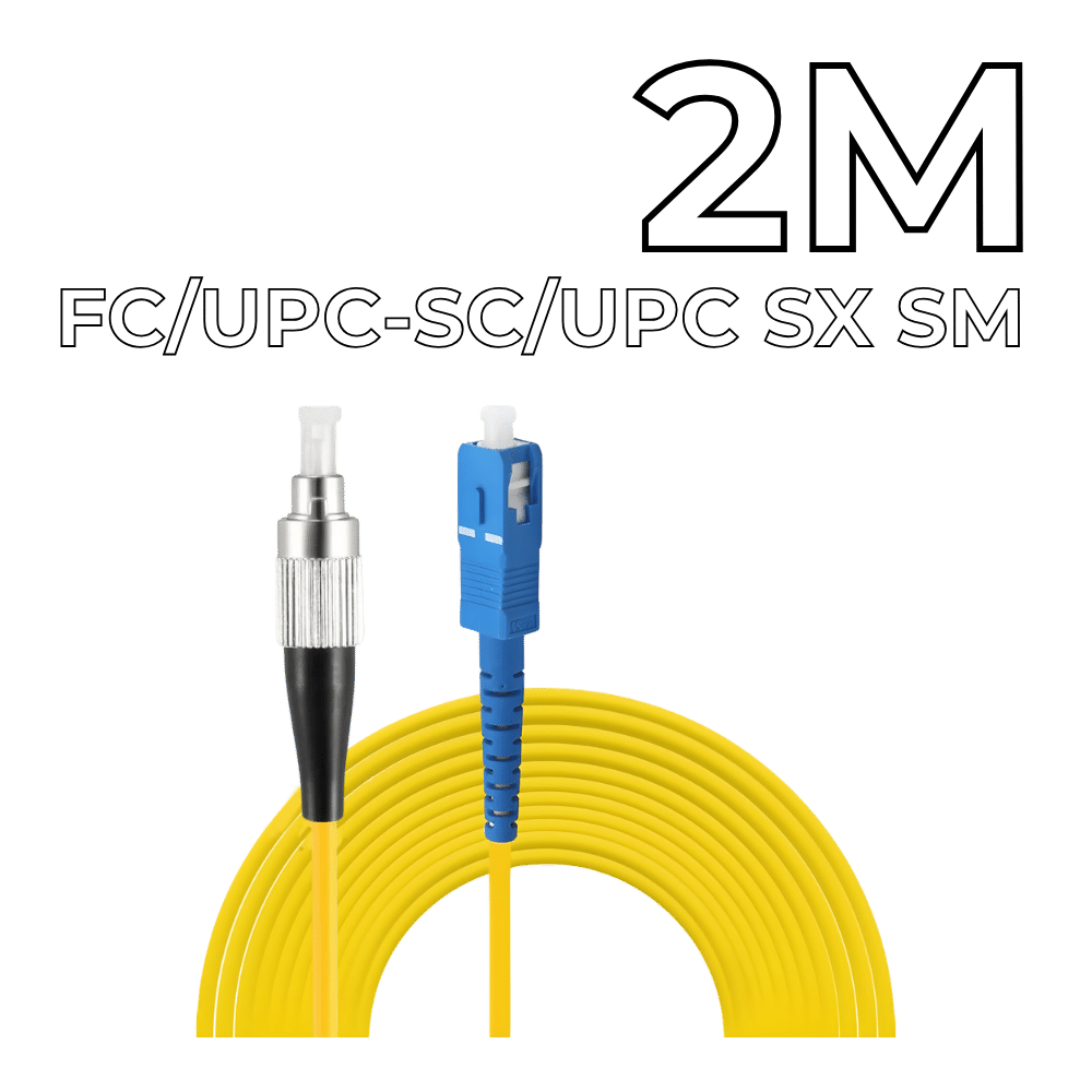Patch Cord FC/UPC-SC/UPC SX SM 2M