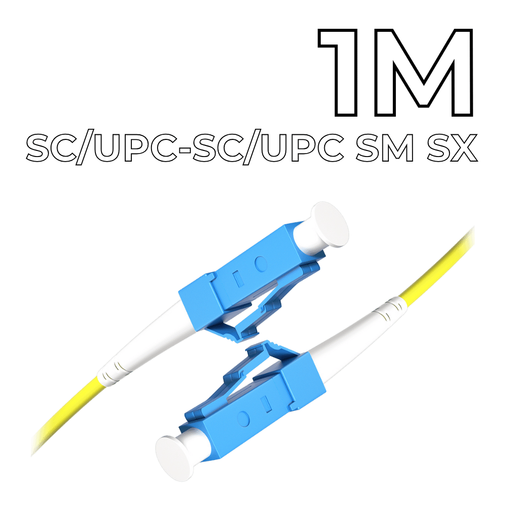 Patch Cord LC/UPC-LC/UPC SM SX 1M