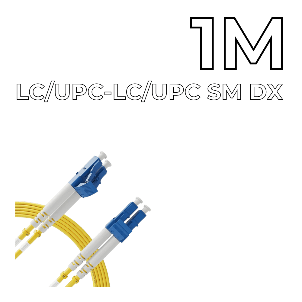 Patch Cord LC/UPC-LC/UPC SM DX 1M