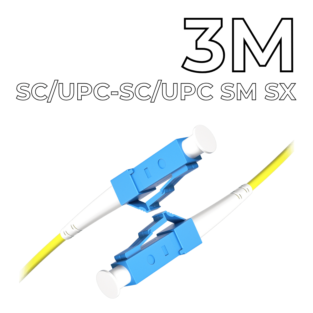 Patch Cord LC/UPC-LC/UPC SM SX 3M