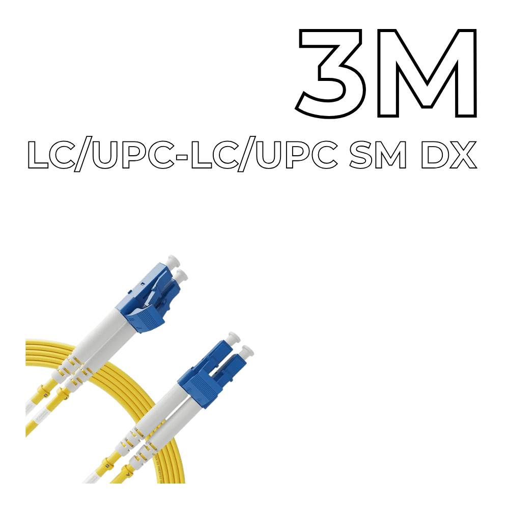 Patch Cord LC/UPC-LC/UPC SM DX 3M