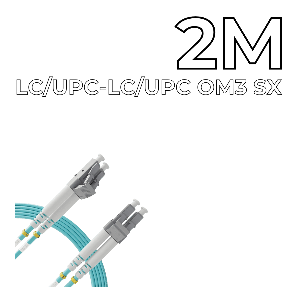 Patch Cord LC/UPC-LC/UPC OM3 DX 2M