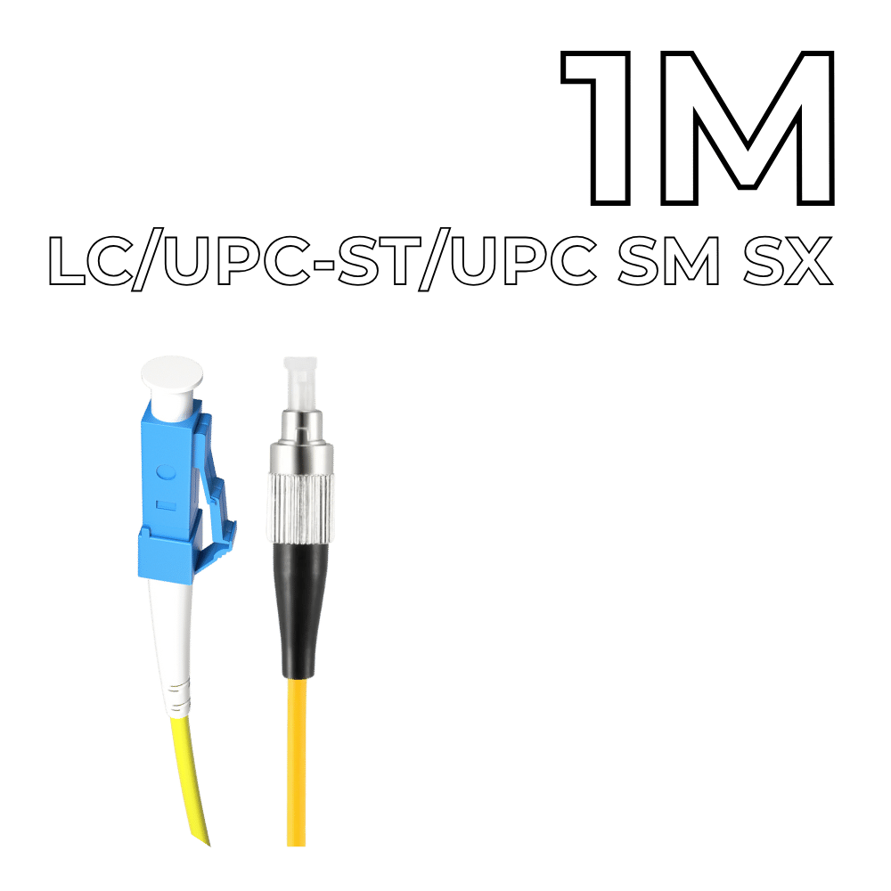 Patch Cord LC/UPC-ST/UPC SM SX 1M