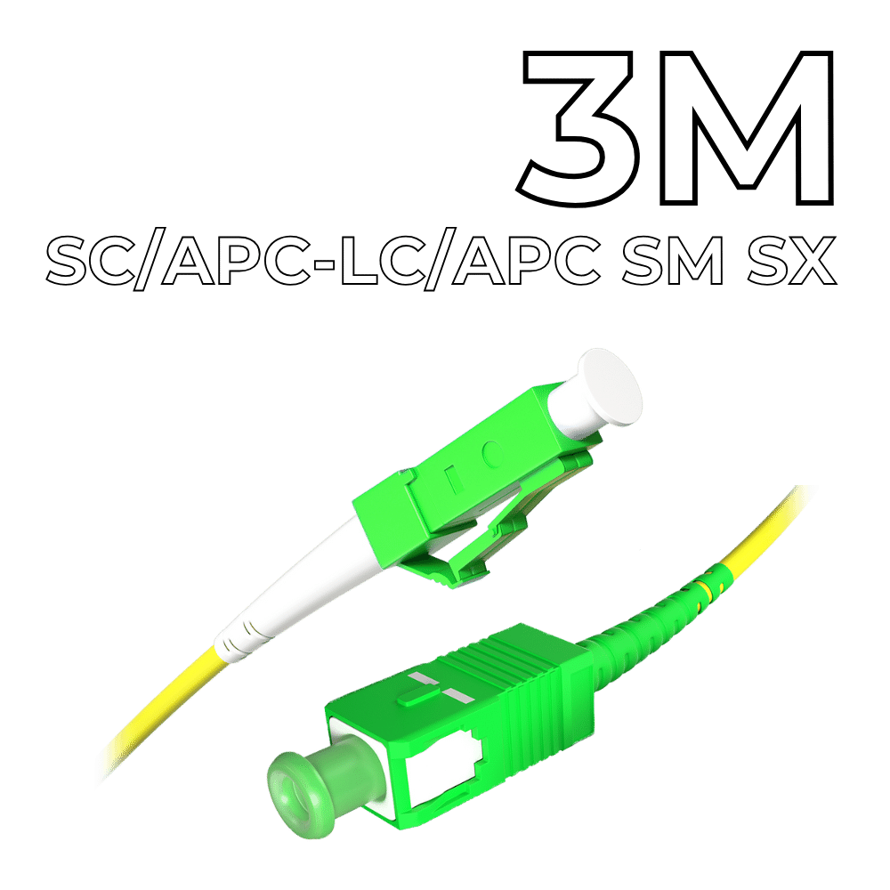 Patch Cord SC/APC-LC/APC SM SX 3M