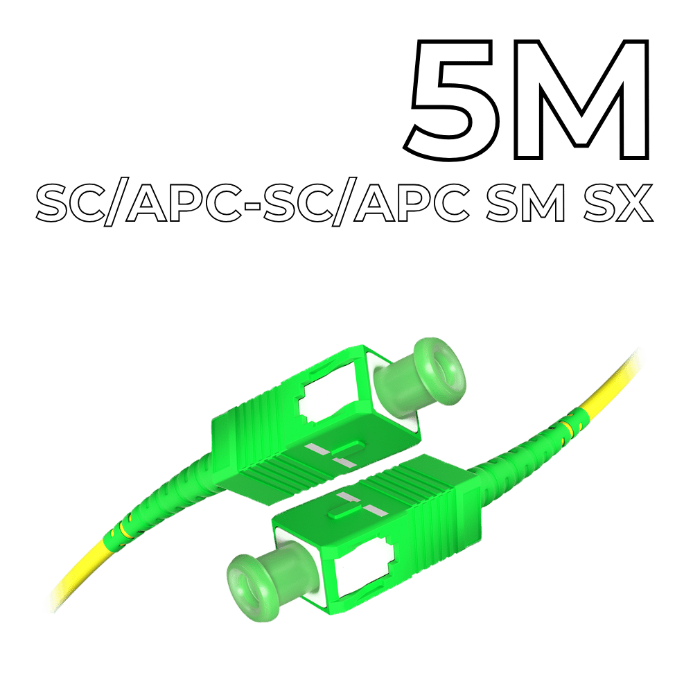 Patch Cord SC/APC-SC/APC SM SX 5M