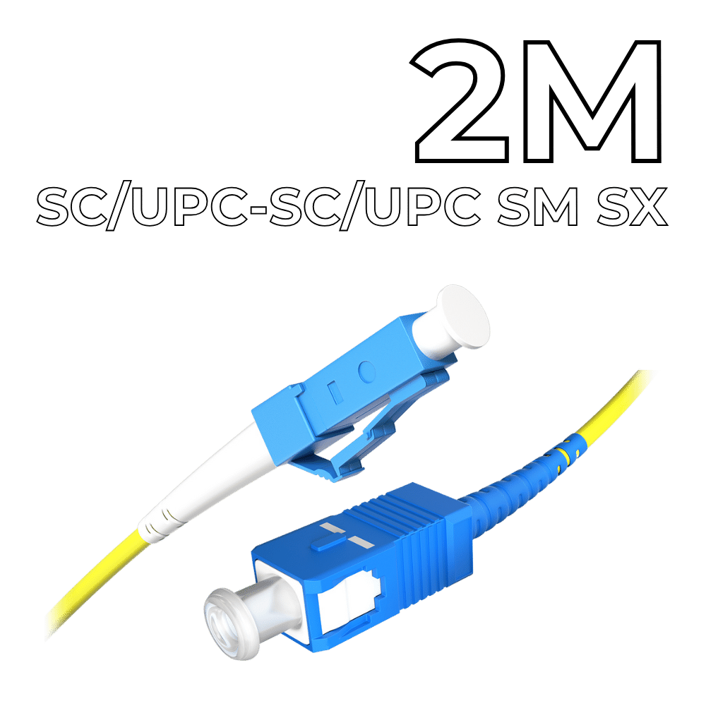 Patch Cord SC/UPC-LC/UPC SM SX 2M