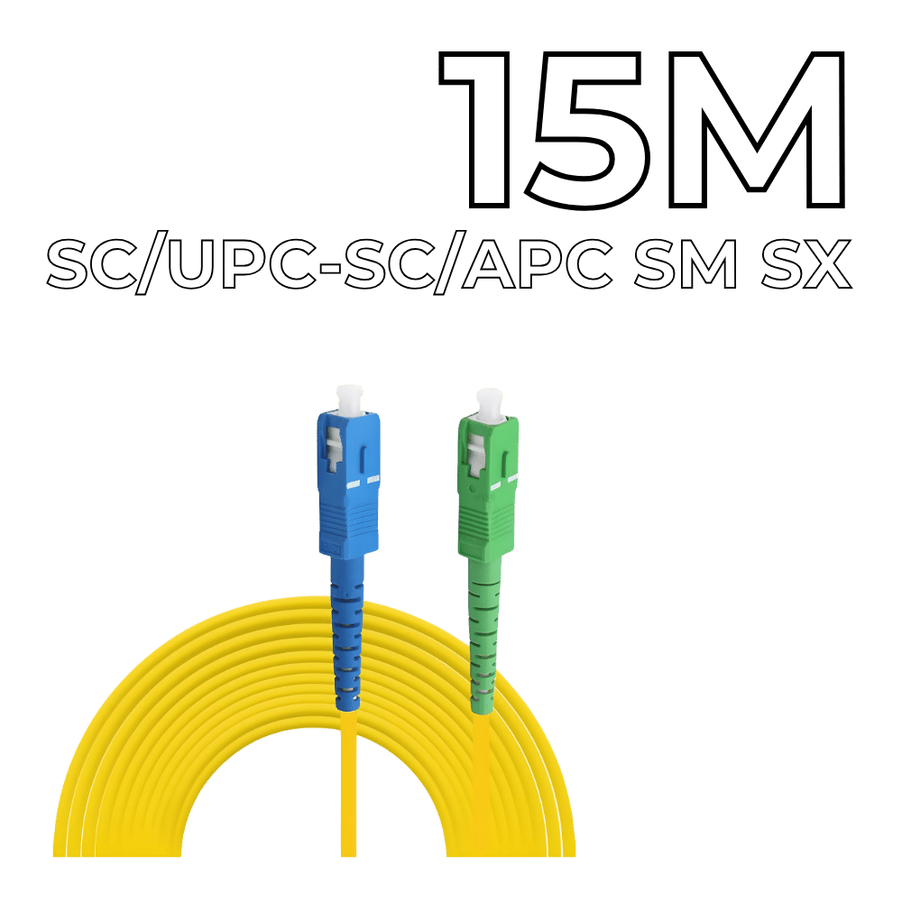 Patch Cord SC/UPC-SC/APC SM SX 15M