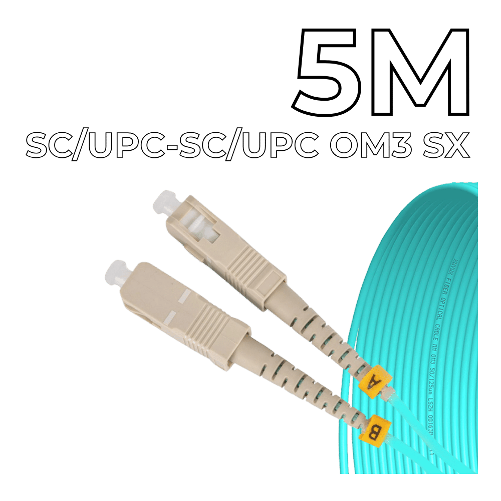 Patch Cord SC/UPC-SC/UPC OM3 SX 5M