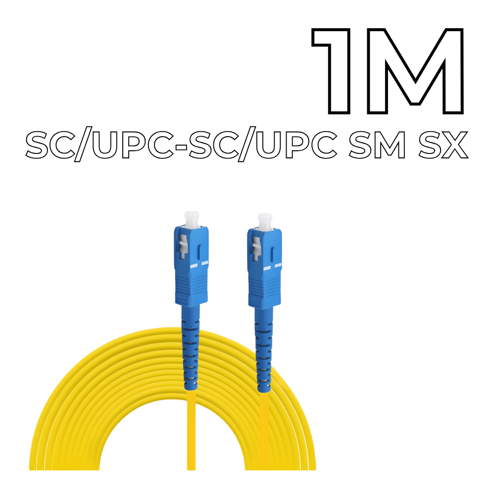 Patch Cord SC/UPC-SC/UPC SM SX 1M