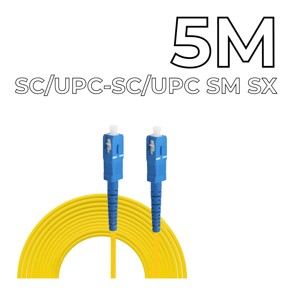 Patch Cord SC/UPC-SC/UPC SM SX 5M