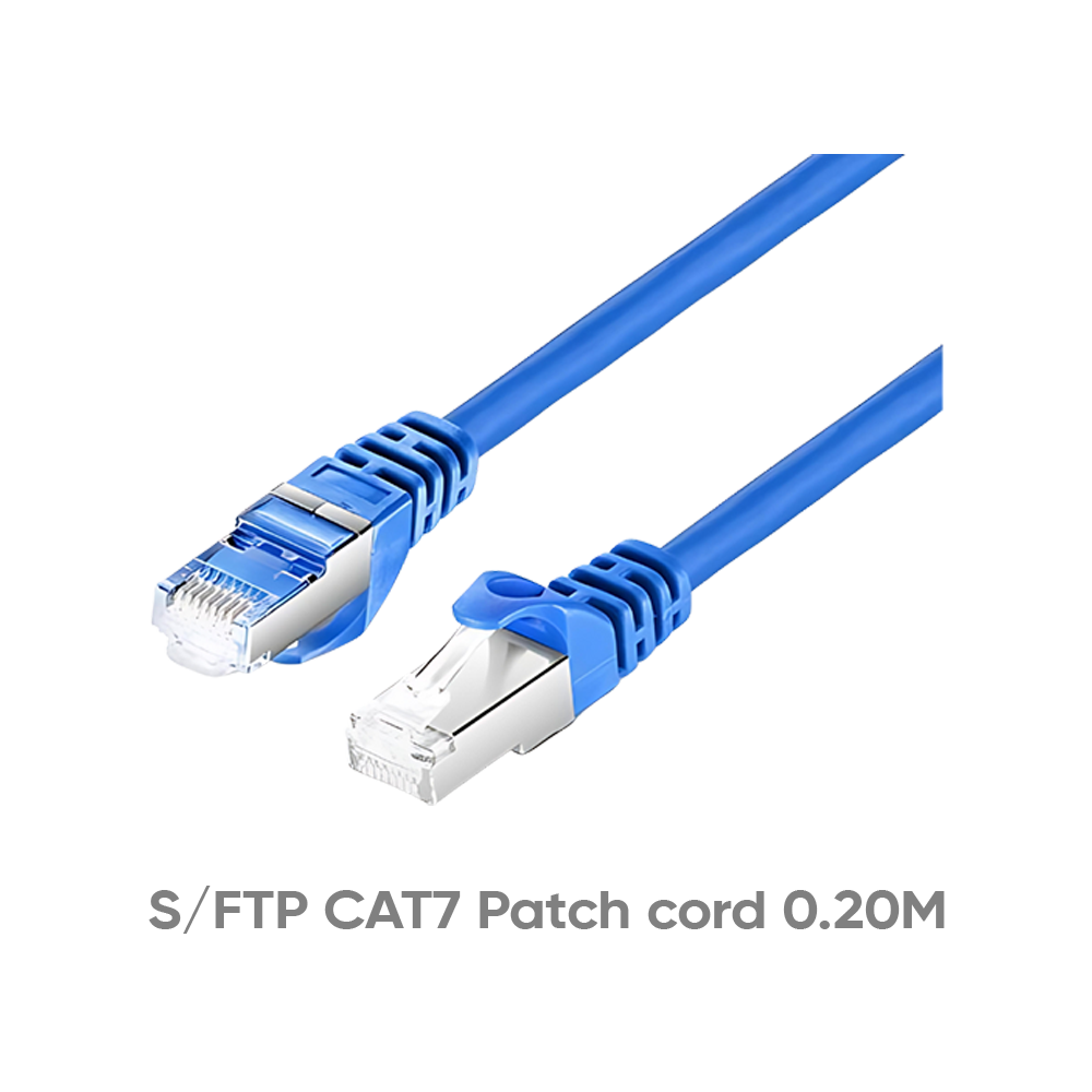 S/FTP CAT7 Patch cord 0.20M