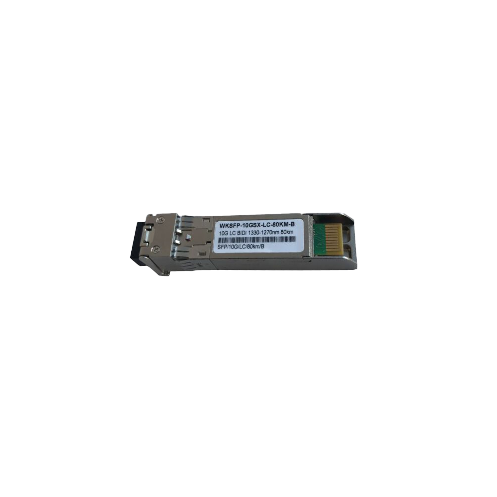 SFP+ transverter 10G SM BiDi 1270/1330nm 80KM LC DDM