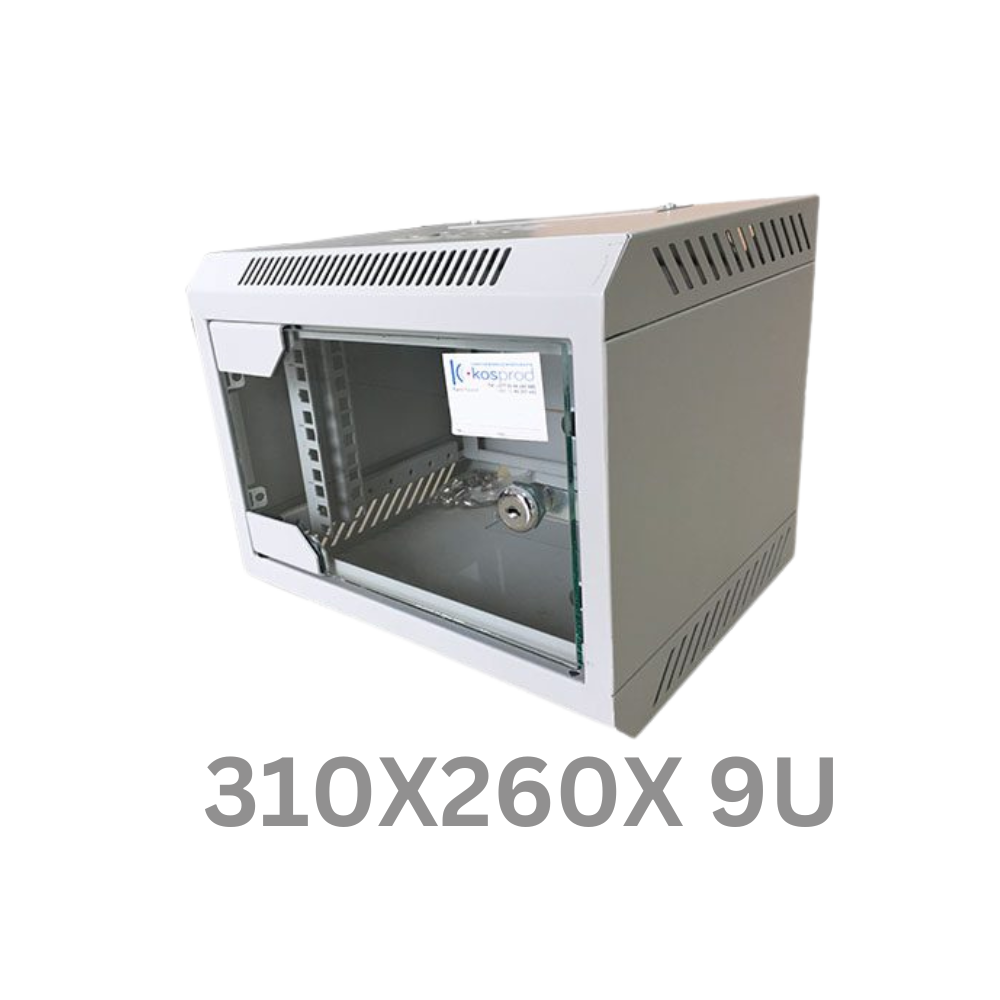 Small Rack 310X260X 9U White