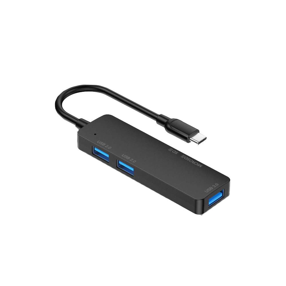 TYPE C HUB, 5IN1 USB-C HUB, GT-HUBC-5IN1-909C