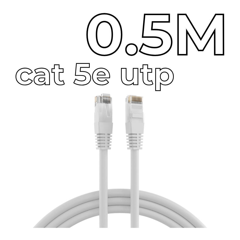 UTP CAT5e Patch cord 0.5m