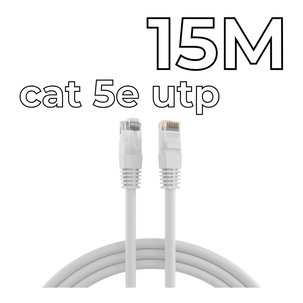 UTP CAT5e Patch cord 15m
