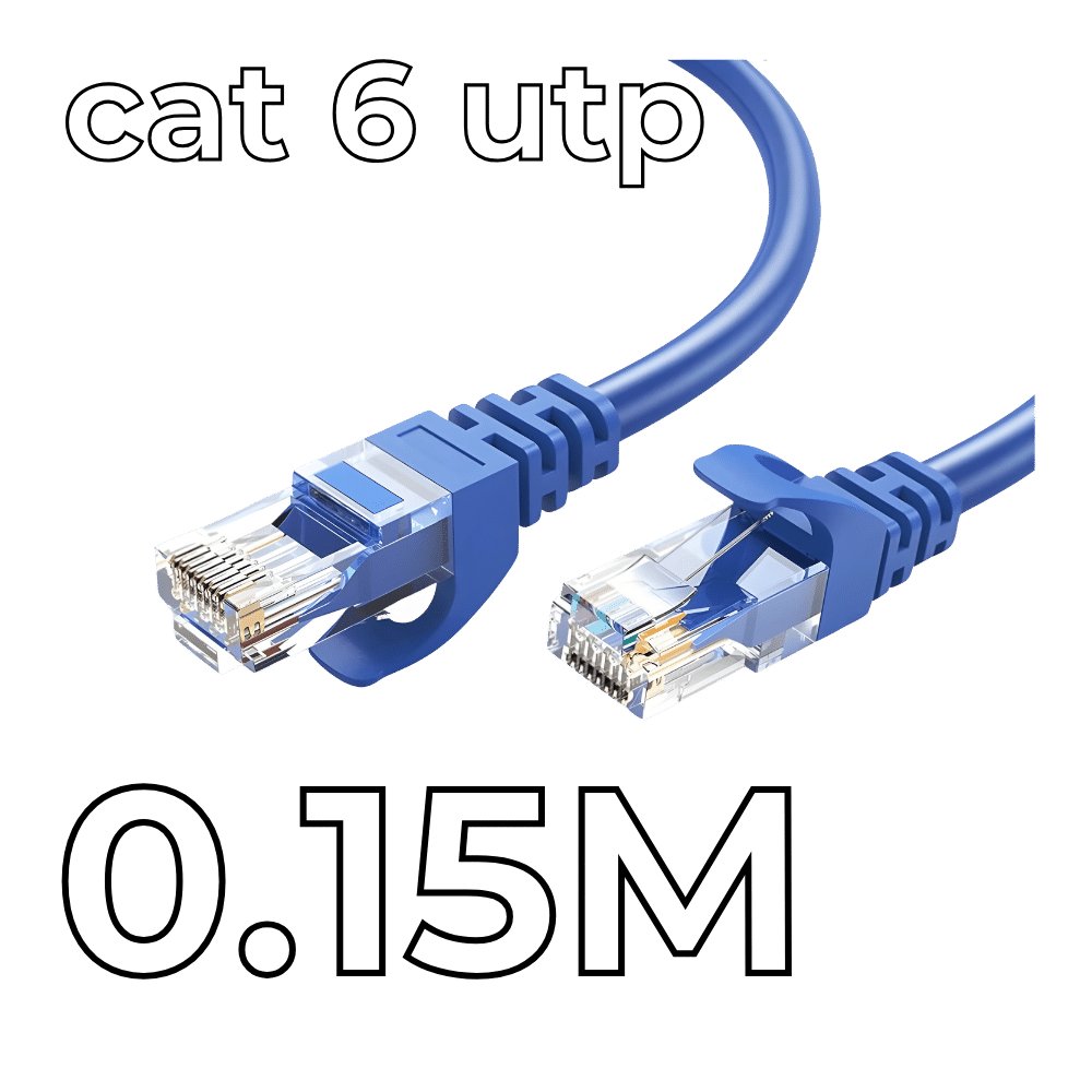 UTP CAT6 Patch cord 0.15m