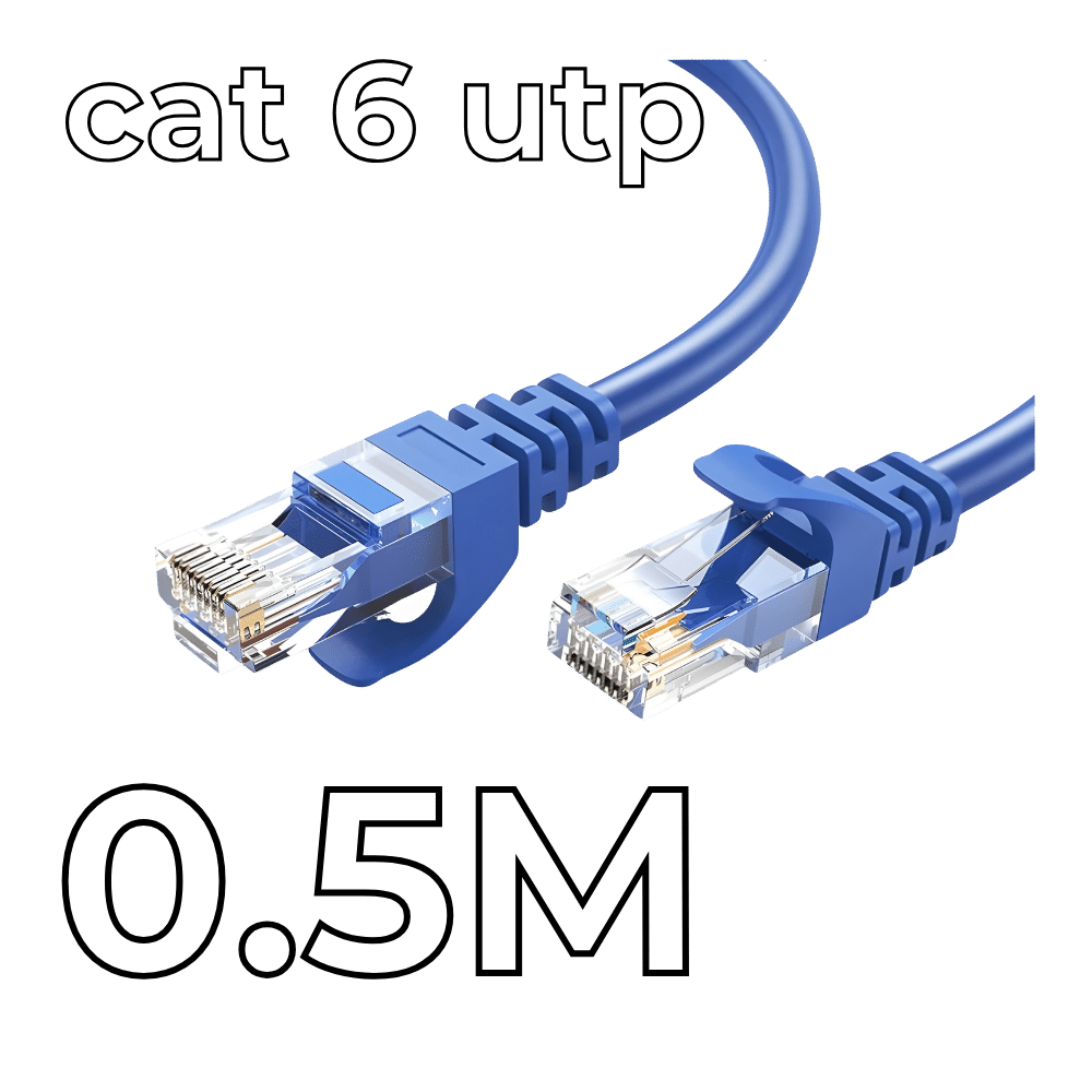 UTP CAT6 Patch cord 0.5m