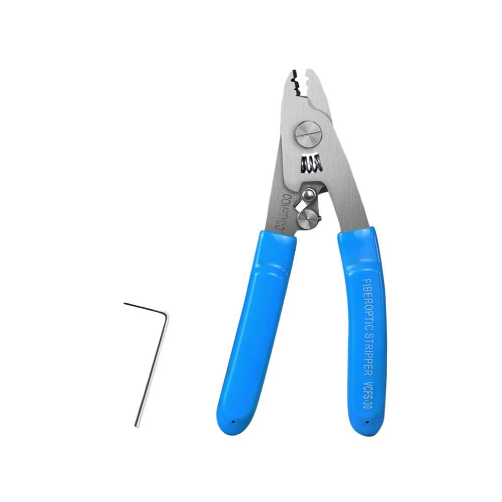 WK-ML-S30 Fiber clamp/Stainless steel/3-port