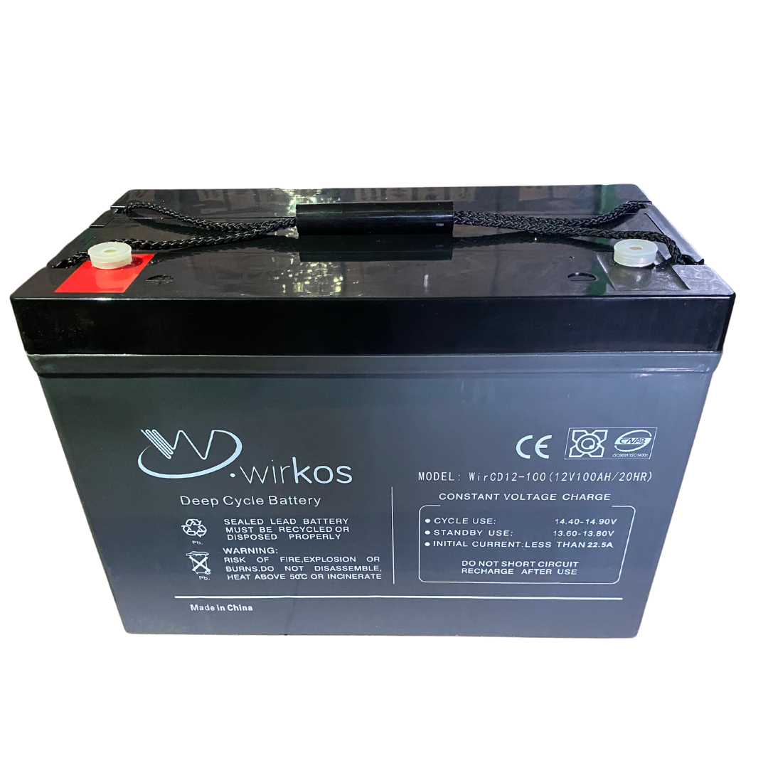 DEEP CYCLE VRLA BATTERY 12V 100A