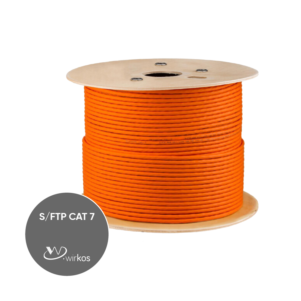 Wirkos LAN CABLE S/FTP CAT7 4Pair/0.57 Cu