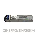 1.25G SFP, SM, Dual Fiber, 20KM, LC Connector