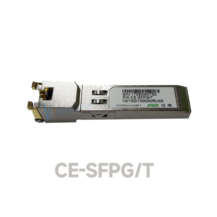 10/100/1000m copper SFP