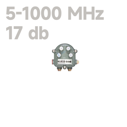 CATV Tap 4way - 17dB