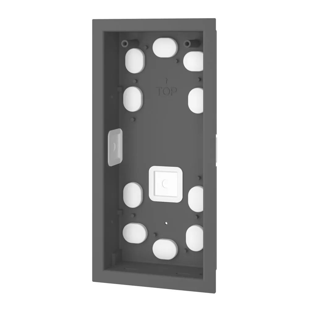 CDN-R-S-AL-ST (1) ACO CDN-R-S-AL ST Small aluminium flush mount frame for CDN series - Image 1
