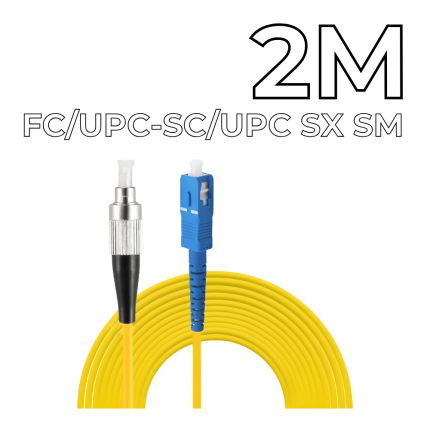 Patch Cord FC/UPC-SC/UPC SX SM 2M