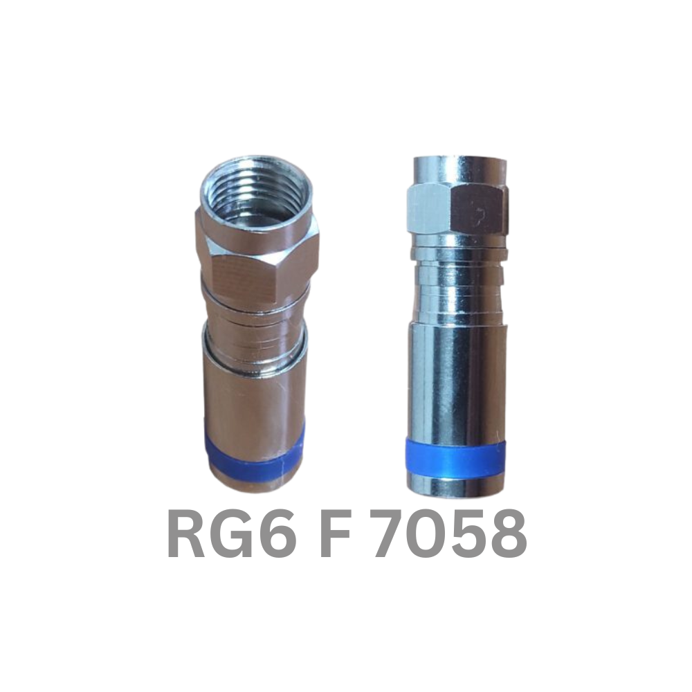RG6 Connector F type 7058 RG6 Connector F type 7058 - Image 1
