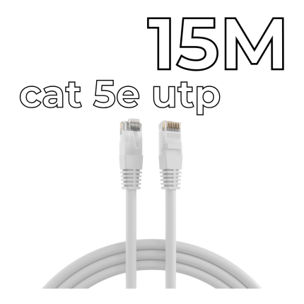 UTP CAT5e Patch cord 15m