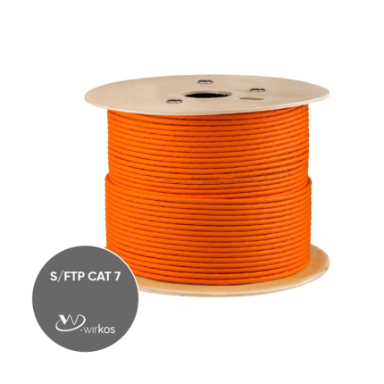 Wirkos LAN CABLE S/FTP CAT7 4Pair/0.57 Cu