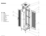 Floor Standing Network Cabinet Server Rack 42U 600X1200 - Image 3